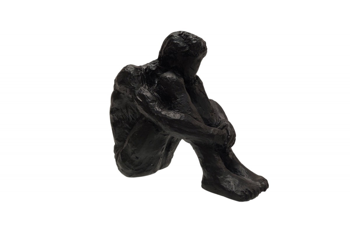 Seated Man Figure