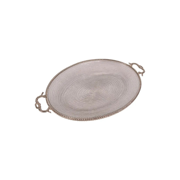 Circular Tray with Handle