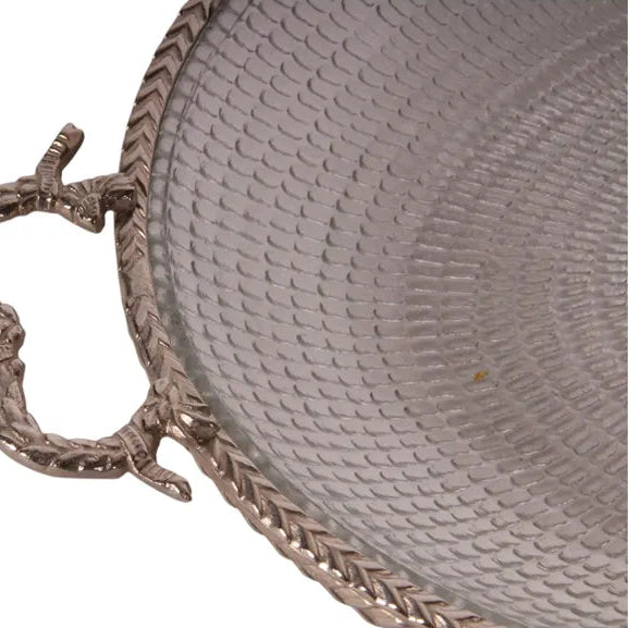 Circular Tray with Handle