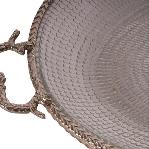 Circular Tray with Handle