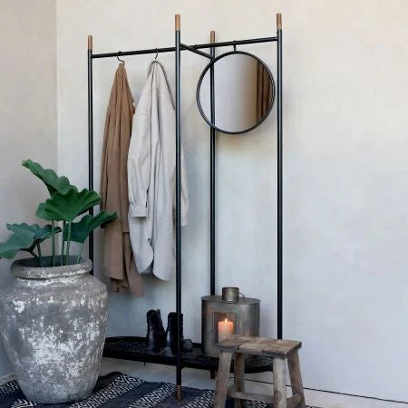 Vence Clothes Rack With Mirror