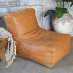 Lounge Chair In Leather