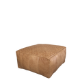Lounge Pouffe in Leather