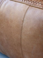 Lounge Pouffe in Leather