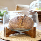 Tray With Wooden Base