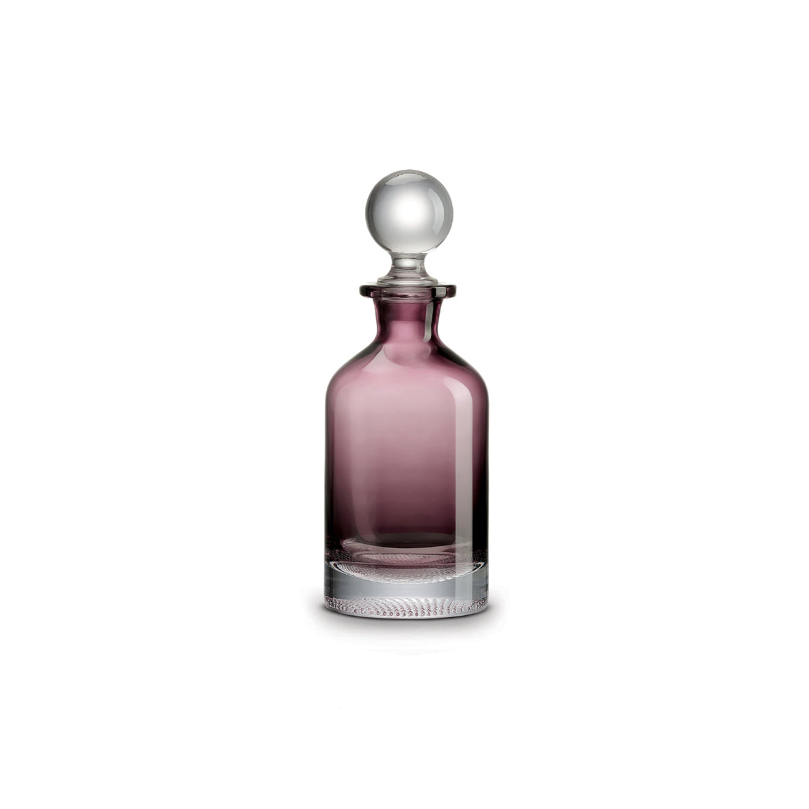 Glass Bottle in Purple